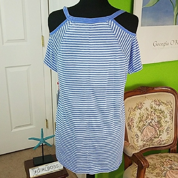 Tommy Hilfiger Cold Shoulder Tee - Picture 3 of 8